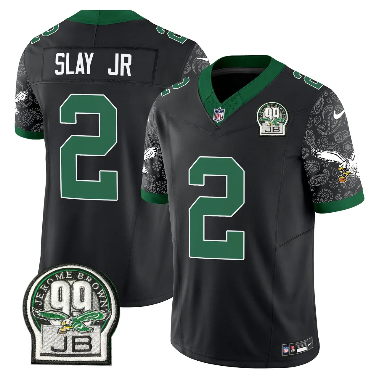 Saquon Barkley Philadelphia Eagles Nike Vapor Limited Stitched Jersey - Kelly Green - Image 23