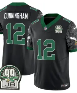 Saquon Barkley Philadelphia Eagles Nike Vapor Limited Stitched Jersey - Kelly Green - Image 24