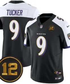 Baltimore Ravens Nike Jacoby Jones Patch Vapor Limited Stitched Jersey - Anthracite - Image 3