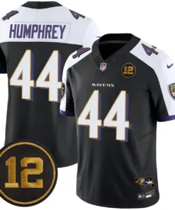 Baltimore Ravens Nike Jacoby Jones Patch Vapor Limited Stitched Jersey - Anthracite - Image 5