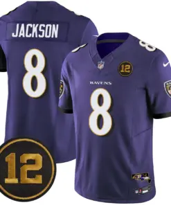 Baltimore Ravens Nike Jacoby Jones Patch Vapor Limited Stitched Jersey - Anthracite - Image 26