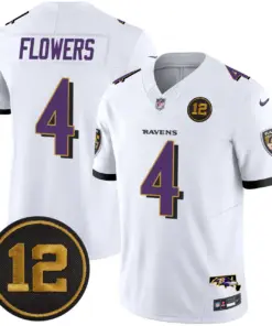 Baltimore Ravens Nike Jacoby Jones Patch Vapor Limited Stitched Jersey - Anthracite - Image 39