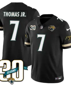 Jacksonville Jaguars Nike Throwback 1990s Uniforms Stitched Jersey - Teal - Image 8