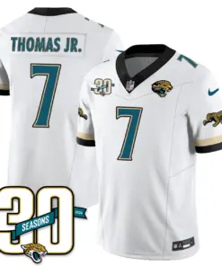 Jacksonville Jaguars Nike Throwback 1990s Uniforms Stitched Jersey - Teal - Image 15
