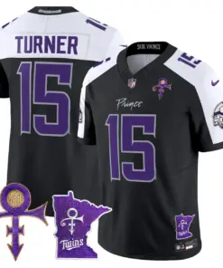 Minnesota Vikings Nike 2024 Prince Vapor Limited Stitched Jersey - White - Image 25