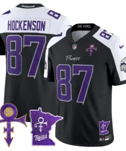 Minnesota Vikings Nike 2024 Prince Vapor Limited Stitched Jersey - White - Image 28
