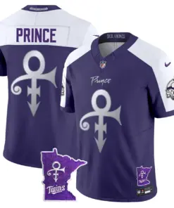 Minnesota Vikings Nike 2024 Prince Vapor Limited Stitched Jersey - White - Image 31