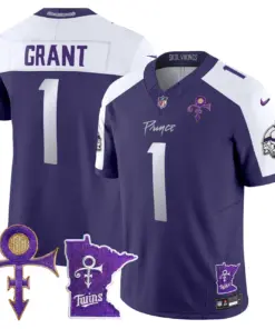 Minnesota Vikings Nike 2024 Prince Vapor Limited Stitched Jersey - White - Image 36