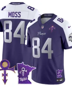Minnesota Vikings Nike 2024 Prince Vapor Limited Stitched Jersey - White - Image 39