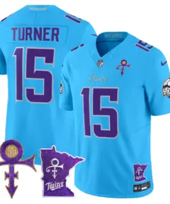 Minnesota Vikings Nike 2024 Prince Vapor Limited Stitched Jersey - White - Image 45