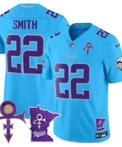 Minnesota Vikings Nike 2024 Prince Vapor Limited Stitched Jersey - White - Image 47