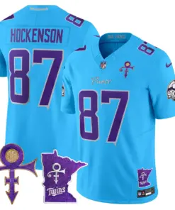 Minnesota Vikings Nike 2024 Prince Vapor Limited Stitched Jersey - White - Image 48