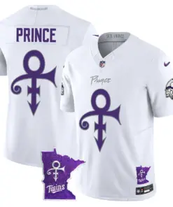 Minnesota Vikings Nike 2024 Prince Vapor Limited Stitched Jersey - White
