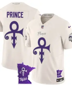 Minnesota Vikings Nike 2024 Prince Vapor Limited Stitched Jersey - White - Image 11