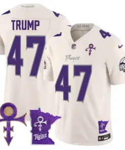 Minnesota Vikings Nike 2024 Prince Vapor Limited Stitched Jersey - White - Image 20