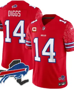 Buffalo Bills Nike New York Patch Vapor Limited Stitched Jersey V2 - Royal Blue - Image 9