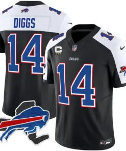 Buffalo Bills Nike New York Patch Vapor Limited Stitched Jersey V2 - Royal Blue - Image 27