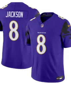 Derrick Henry Baltimore Ravens Nike Maryland Flag Vapor Limited Stitched Jersey - Purple - Image 10