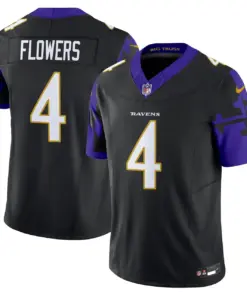Derrick Henry Baltimore Ravens Nike Maryland Flag Vapor Limited Stitched Jersey - Purple - Image 23