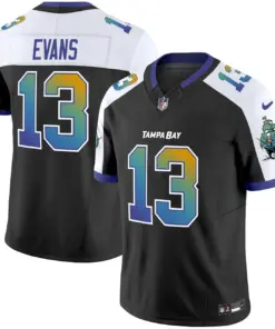 Alternative view of Tampa Bay Buccaneers Nike Tampa City Vapor Limited Stitched Jersey - Black
