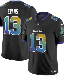 Tampa Bay Buccaneers Nike Tampa City Vapor Limited Stitched Jersey - Black - Image 9