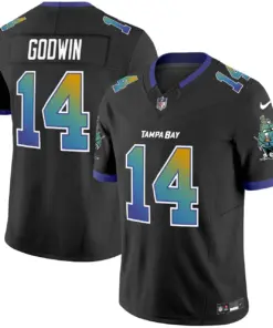 Tampa Bay Buccaneers Nike Tampa City Vapor Limited Stitched Jersey - Black - Image 10