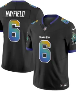 Tampa Bay Buccaneers Nike Tampa City Vapor Limited Stitched Jersey - Black - Image 11