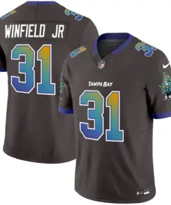 Tampa Bay Buccaneers Nike Tampa City Vapor Limited Stitched Jersey - Black - Image 27