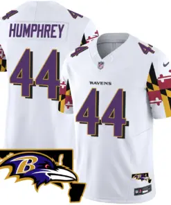 Derrick Henry Baltimore Ravens Nike Maryland Flag Vapor Limited Stitched Jersey V2 - Purple - Image 13