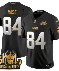 Justin Jefferson Minnesota Vikings Nike 2024 Winter Warrior Skol Patch Gold Vapor Limited Stitched Jersey - White - Image 24