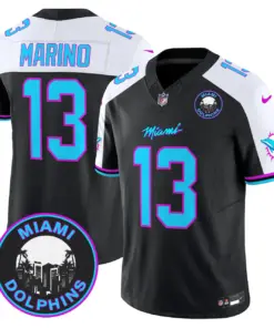 Tua Tagovailoa Miami Dolphins Nike Vice Vapor Limited Stitched Jersey V3 - Black - Image 5