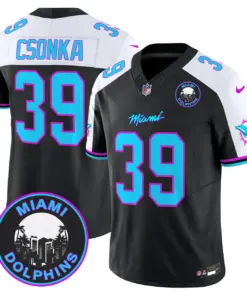 Tua Tagovailoa Miami Dolphins Nike Vice Vapor Limited Stitched Jersey V3 - Black - Image 7
