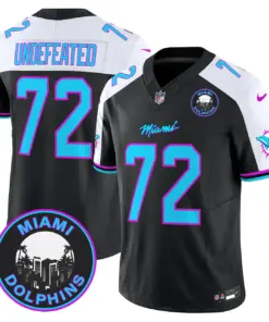 Tua Tagovailoa Miami Dolphins Nike Vice Vapor Limited Stitched Jersey V3 - Black - Image 8