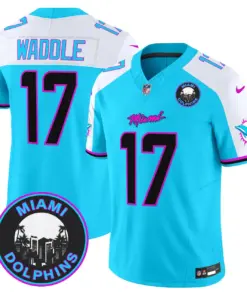Tua Tagovailoa Miami Dolphins Nike Vice Vapor Limited Stitched Jersey V3 - Black - Image 10