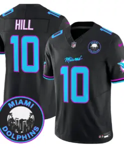 Tua Tagovailoa Miami Dolphins Nike Vice Vapor Limited Stitched Jersey V3 - Black - Image 35