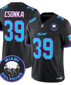 Tua Tagovailoa Miami Dolphins Nike Vice Vapor Limited Stitched Jersey V3 - Black - Image 39