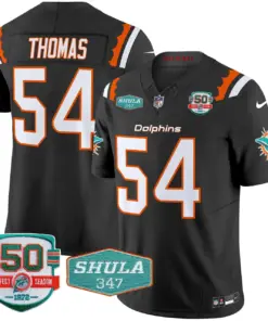 Tua Tagovailoa Miami Dolphins Nike 50th & Don Shula 347 Memorial Patch Vapor Limited Stitched Jersey - Aqua - Image 22