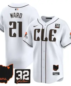 Nick Chubb Cleveland Browns Nike Home Patch Jim Vapor Premier Limited Stitched Jersey - Anthracite - Image 14