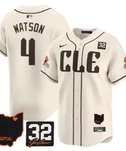 Nick Chubb Cleveland Browns Nike Home Patch Jim Vapor Premier Limited Stitched Jersey - Anthracite - Image 26