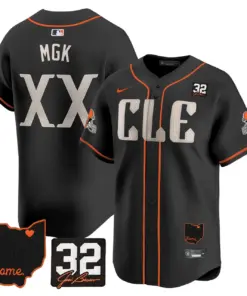 Nick Chubb Cleveland Browns Nike Home Patch Jim Vapor Premier Limited Stitched Jersey - Anthracite - Image 39