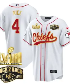 Kansas City Chiefs Nike Super Bowl LVIII Back 2 Back Gold Patch Stitched Jersey - Red - Image 14