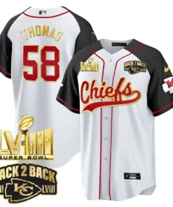 Kansas City Chiefs Nike Super Bowl LVIII Back 2 Back Gold Patch Stitched Jersey - Red - Image 31