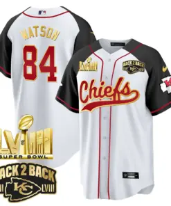 Kansas City Chiefs Nike Super Bowl LVIII Back 2 Back Gold Patch Stitched Jersey - Red - Image 33