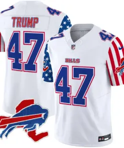 Buffalo Bills Nike American Style Vapor Limited Stitched Jersey - White - Image 7
