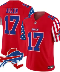 Buffalo Bills Nike American Style Vapor Limited Stitched Jersey - White - Image 8