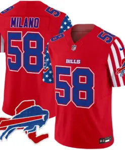 Buffalo Bills Nike American Style Vapor Limited Stitched Jersey - White - Image 12