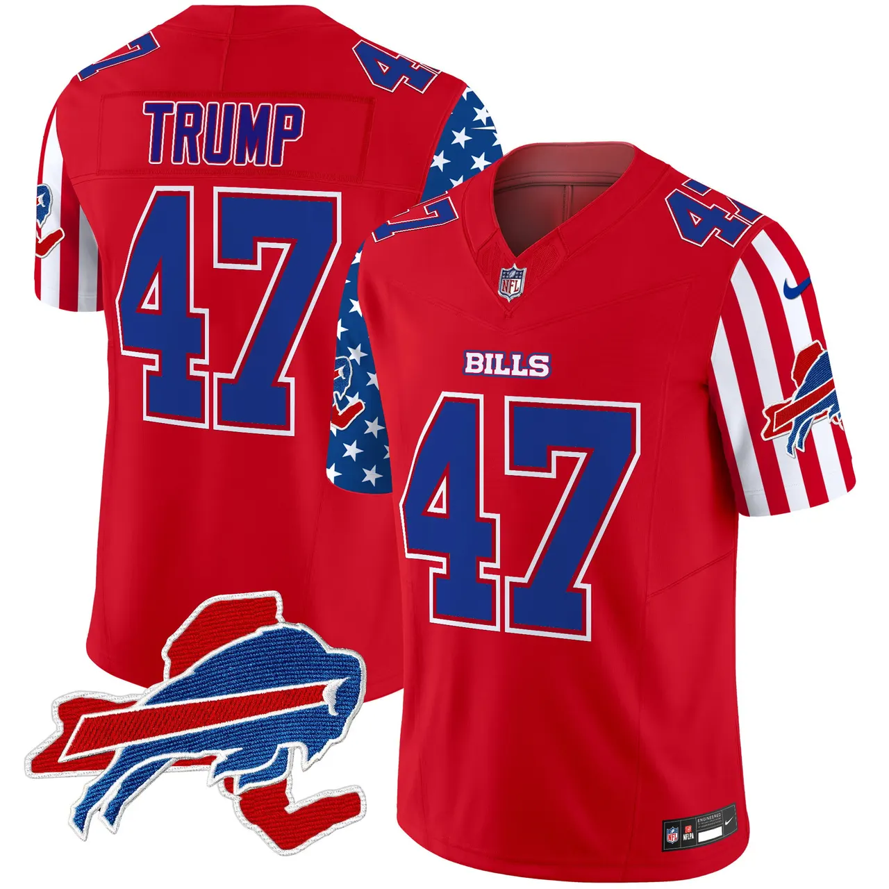 Buffalo Bills Nike American Style Vapor Limited Stitched Jersey - White - Image 14