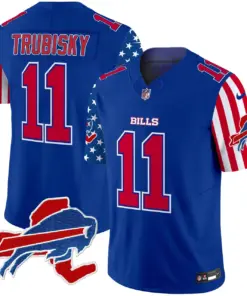 Buffalo Bills Nike American Style Vapor Limited Stitched Jersey - White - Image 17