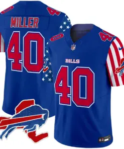 Buffalo Bills Nike American Style Vapor Limited Stitched Jersey - White - Image 18