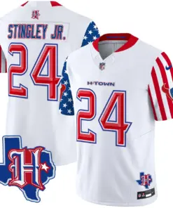 Houston Texans Nike American Style Vapor Limited Stitched Jersey - White - Image 5